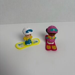 Rare Little People Skiers